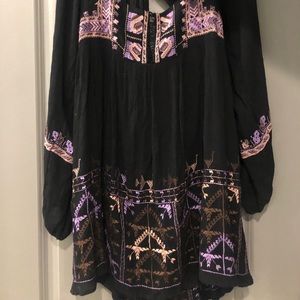 FREE PEOPLE long sleeve dress size small